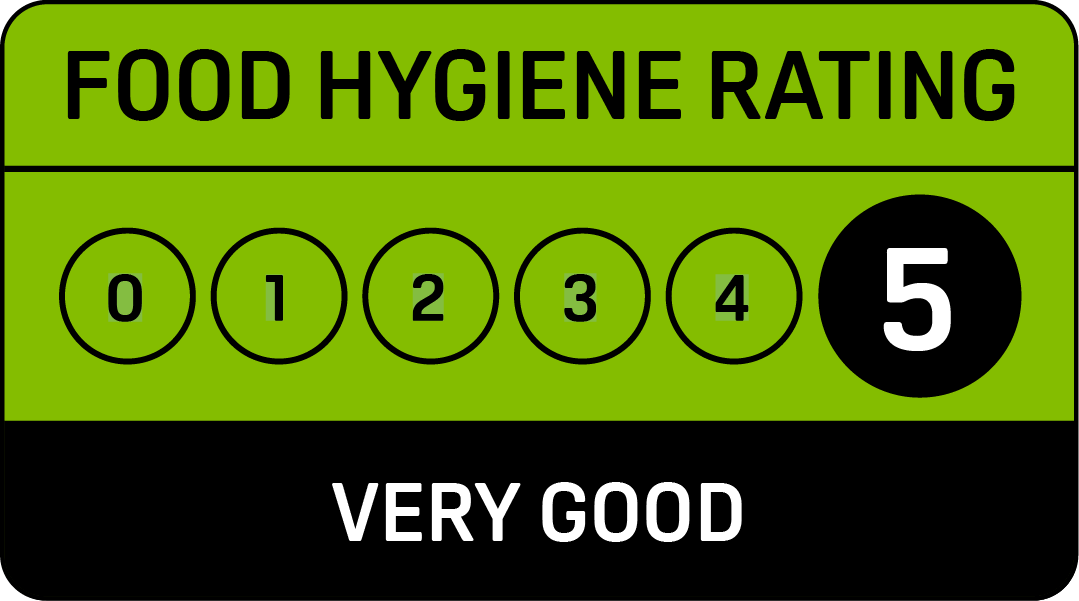 food hygiene rating 5 star logo